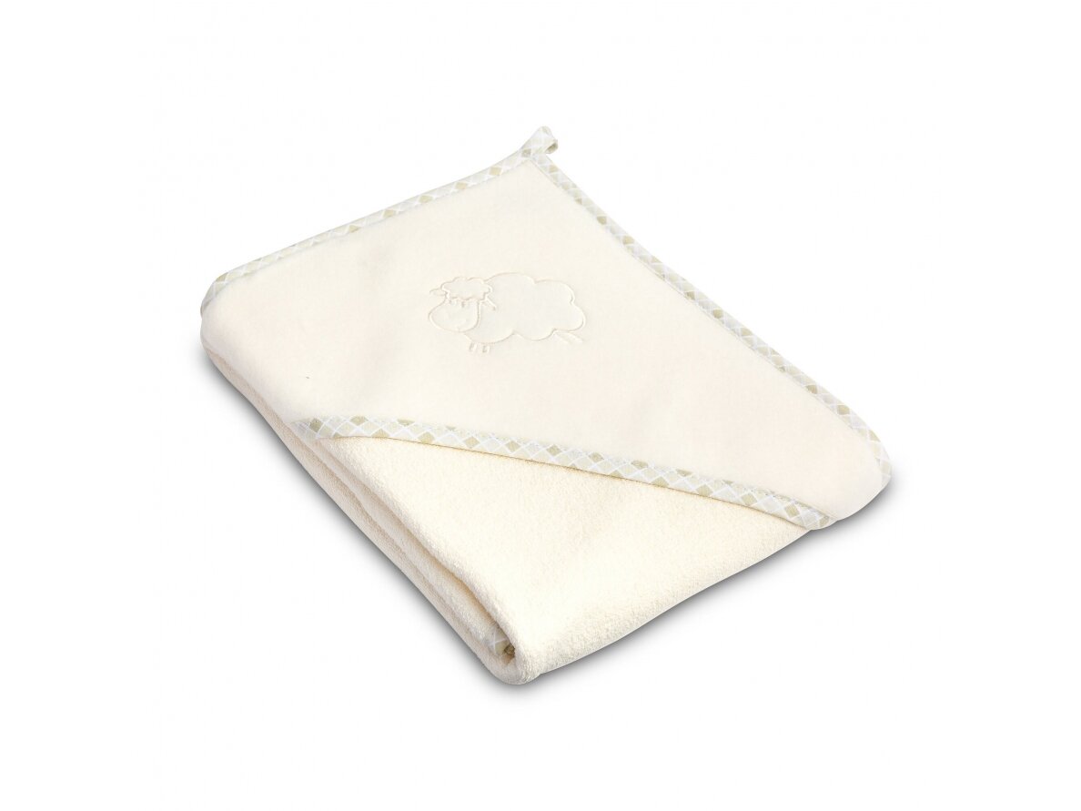 Lamb soft bath towel – cream, sheep, 80x80, 4153