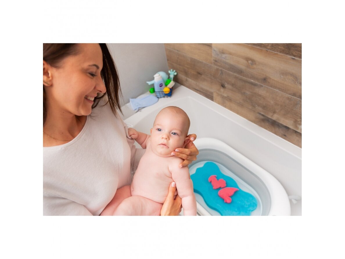 Foldable travel bath tub – grey 16 Foldable travel bath tub – grey 16