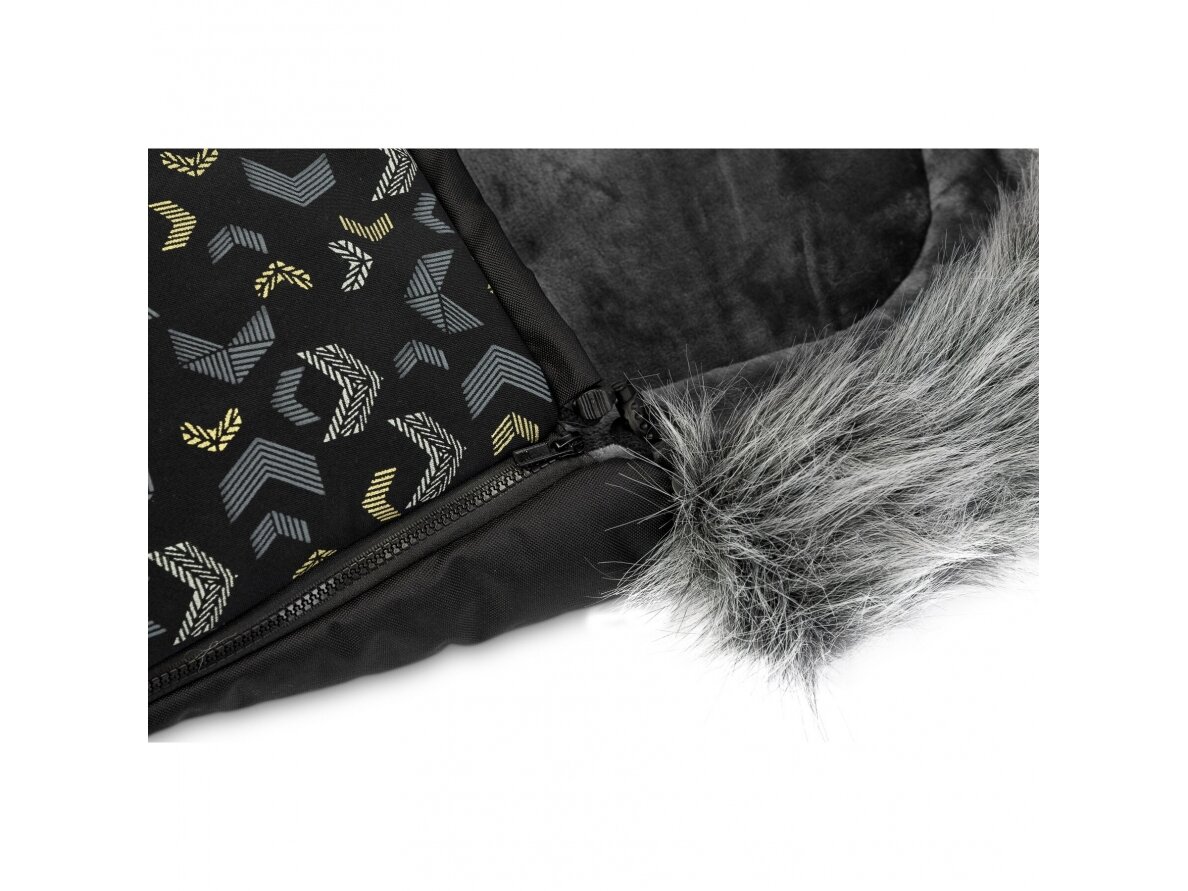 Olaf Romper Bag – patterns black 3