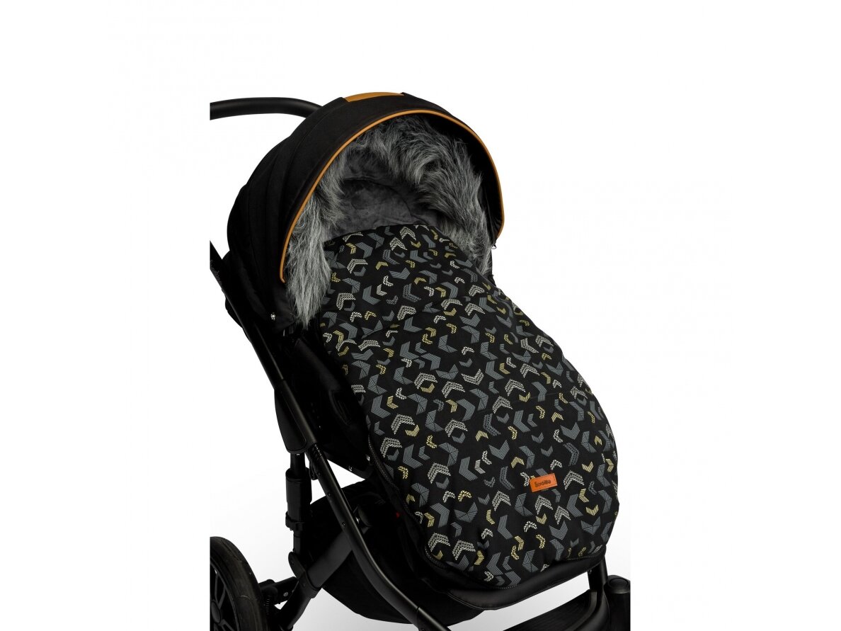 Olaf Romper Bag – patterns black 2