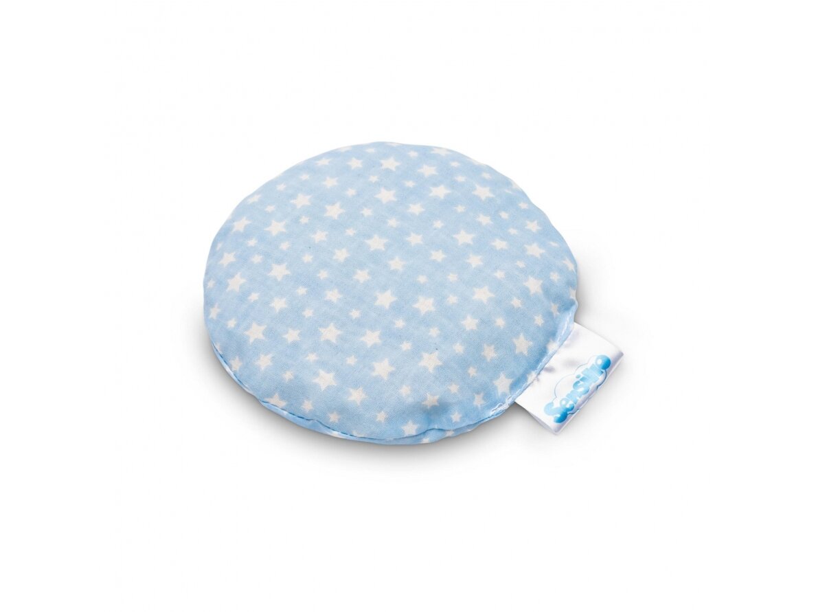 Hot-water Bottle With Cherry Stones, blue stars, 15cm, 4406