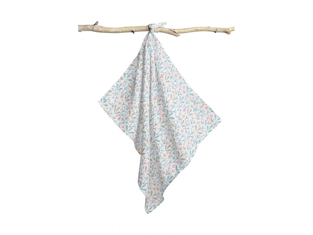 MUSLIN SWADDLE BLANKET MOUNTAIN ASH, 70x80 1