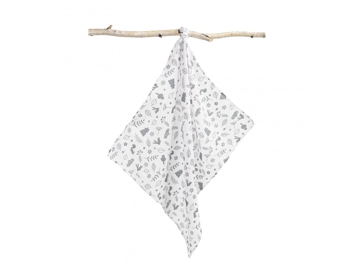 Muslin diaper – forest white 1 Muslin diaper – forest white 1