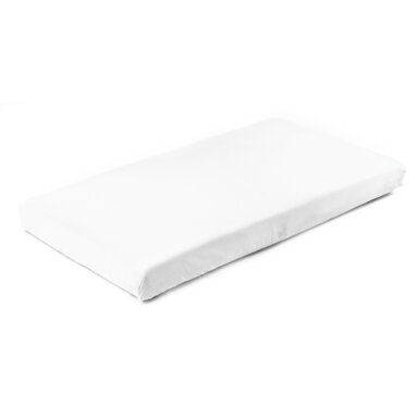 Sensillo paklodė su guma jersey, balta, 120*60, 2200 Sensillo paklodė su guma jersey, balta, 120*60, 2200