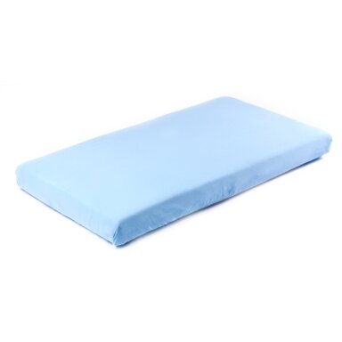Sensillo paklodė su guma jersey, mėlyna, 120*60, 2204 Sensillo paklodė su guma jersey, mėlyna, 120*60, 2204