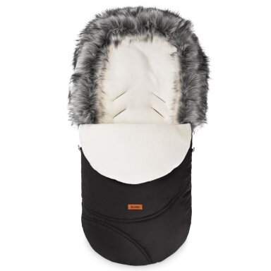 Sensillo vokelis vežimėliui, ESKIMO, 100x46, juodas, 8330 Sensillo vokelis vežimėliui, ESKIMO, 100x46, juodas, 8330