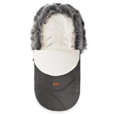 Sensillo vokelis vežimėliui, ESKIMO, 100x46, tamsiai pilkas, 8331 Sensillo vokelis vežimėliui, ESKIMO, 100x46, tamsiai pilkas, 8331