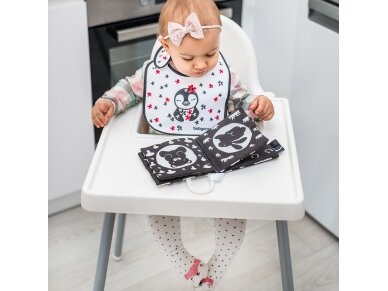 Terry baby bib I EAT AND I GROW , m3+ 831 5