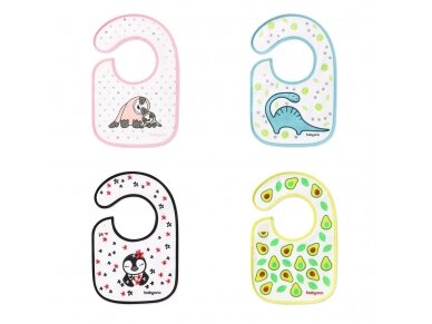 Terry baby bib I EAT AND I GROW , m3+ 831 Terry baby bib I EAT AND I GROW , m3+ 831