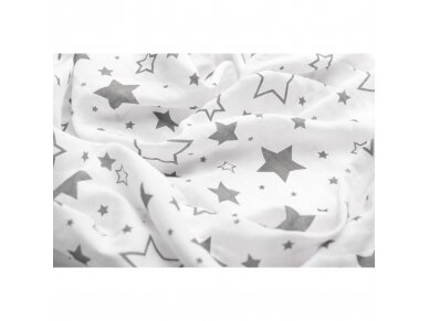 Muslin swaddle blanket – stars 4