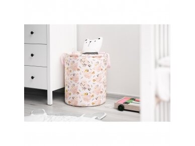 BASKET FOR TOYS - BIRDS CORAL (40x50), 8701 4 BASKET FOR TOYS - BIRDS CORAL (40x50), 8701 4