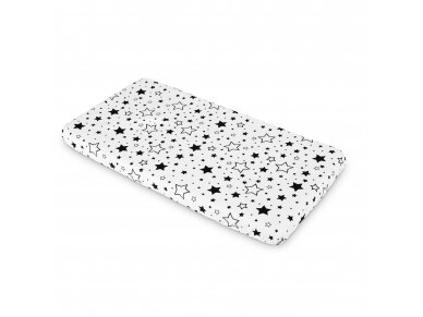 Printed Sheet – stars black, 120*60, 2210 Printed Sheet – stars black, 120*60, 2210
