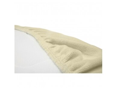 Terry Pushchair Sheet – cream 2