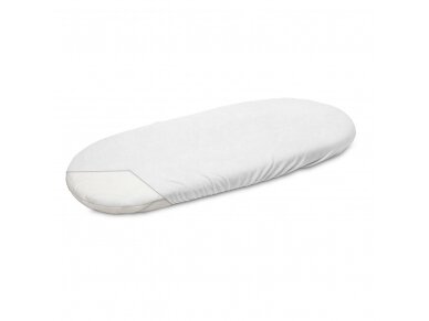 Terry Pushchair Sheet – white 1