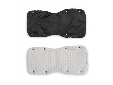 Minky Glove/Muff – black 2