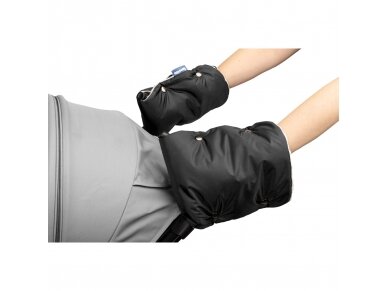 Minky Glove/Muff – black 3