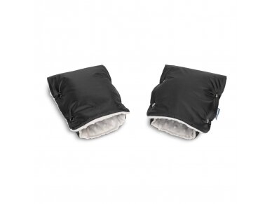 Minky Glove/Muff – black Minky Glove/Muff – black