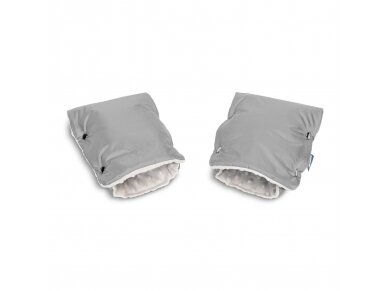 Minky Glove/Muff – grey Minky Glove/Muff – grey