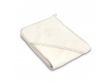 Lamb soft bath towel – cream, sheep, 80x80, 4153 Lamb soft bath towel – cream, sheep, 80x80, 4153