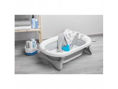 Foldable travel bath tub – grey 14 Foldable travel bath tub – grey 14