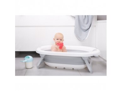 Foldable travel bath tub – grey 22 Foldable travel bath tub – grey 22