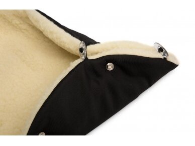 Eskimo Romper Bag – black/wool, 100x46, 8340 2 Eskimo Romper Bag – black/wool, 100x46, 8340 2