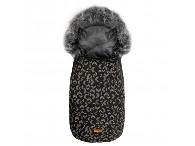 Olaf Romper Bag – patterns black 1