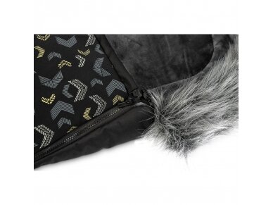 Olaf Romper Bag – patterns black 3