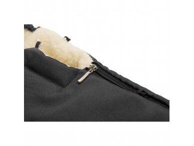 Stroller sleeping bag – wool black 4