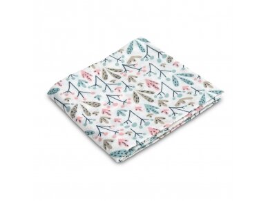 MUSLIN SWADDLE BLANKET MOUNTAIN ASH, 70x80