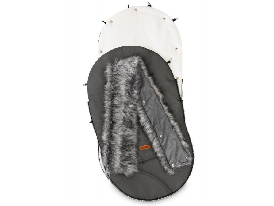 Eskimo Romper Bag – graphite/polar fleece 1