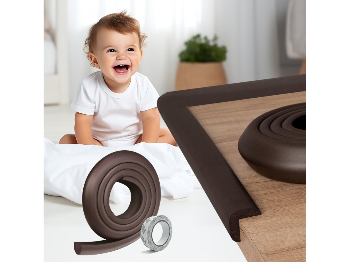 SIPO baby safety corner protection tape brown SBS-T11-F4 3 SIPO baby safety corner protection tape brown SBS-T11-F4 3