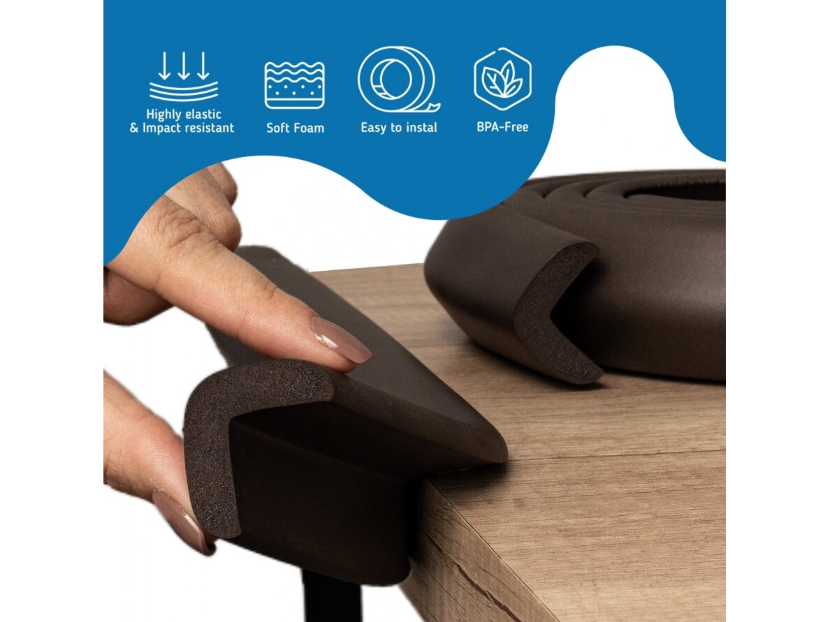 SIPO baby safety corner protection tape brown SBS-T11-F4 4