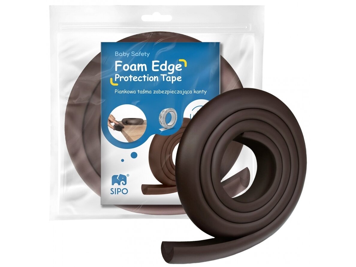 SIPO baby safety corner protection tape brown SBS-T11-F4 SIPO baby safety corner protection tape brown SBS-T11-F4