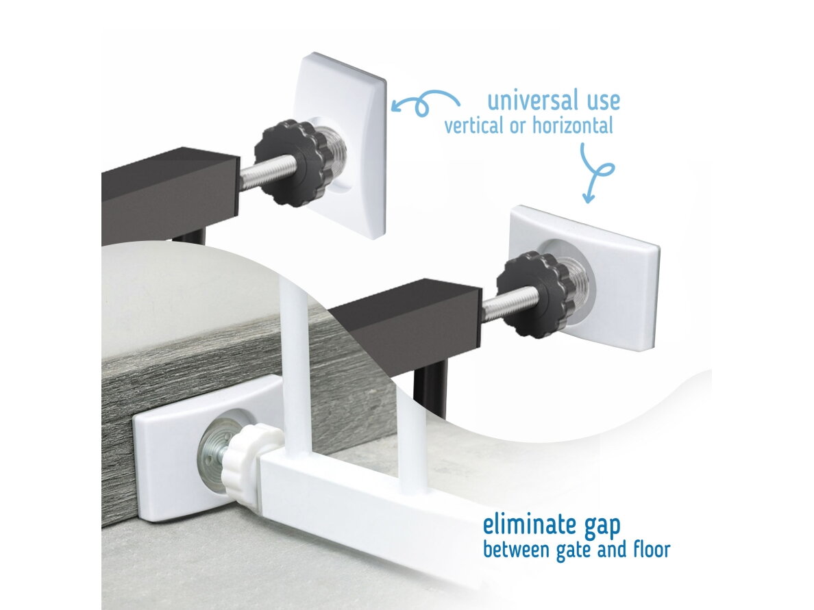 SIPO wall protector pads for safety gates 4 pcs white SBSWP01 4 SIPO wall protector pads for safety gates 4 pcs white SBSWP01 4