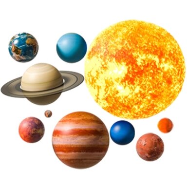 SIPO lipdukas sienoms planetos 91x72cm WS63039 SIPO lipdukas sienoms planetos 91x72cm WS63039
