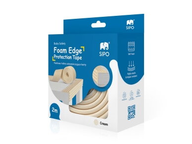 SIPO wide foam edge protector tape cream 2m SBS-T11-L20 4 SIPO wide foam edge protector tape cream 2m SBS-T11-L20 4