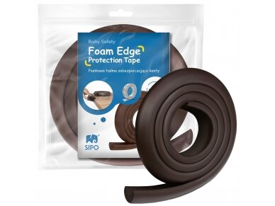 SIPO baby safety corner protection tape brown SBS-T11-F4