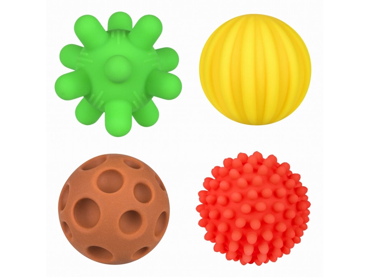 Tullo sensory balls 4 without holes pcs., 495 1