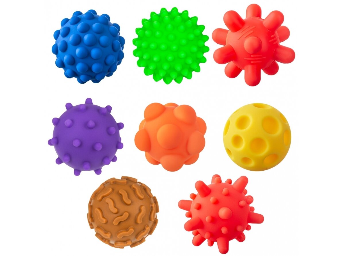 Sensory shapes 8 pcs hole free, 419