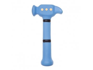 Tullo squeaky rubber hammer blue 103 Tullo squeaky rubber hammer blue 103