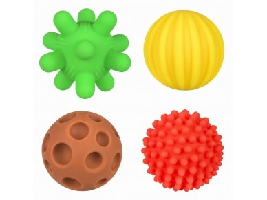 Tullo sensory balls 4 without holes pcs., 495 1