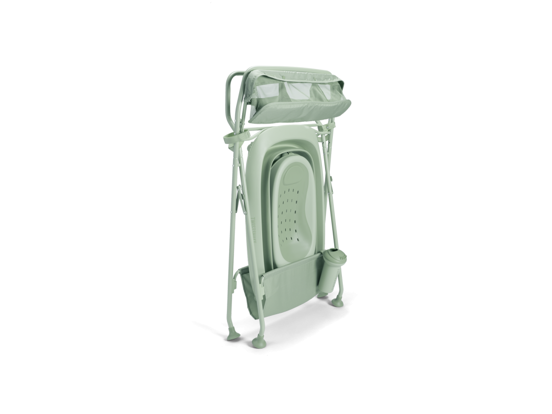 Twistshake Luxury Bath Kit sage- Foldable baby bathtub with bath stand v2 79353 17 Twistshake Luxury Bath Kit sage- Foldable baby bathtub with bath stand v2 79353 17