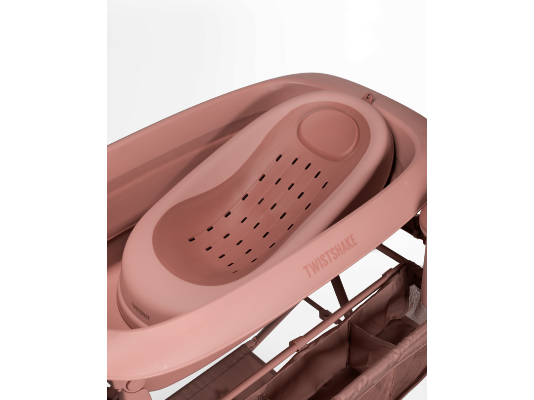 Luxury Bath Kit Warm Blush - Foldable Baby Bathtub & Stand 79354 3 Luxury Bath Kit Warm Blush - Foldable Baby Bathtub & Stand 79354 3