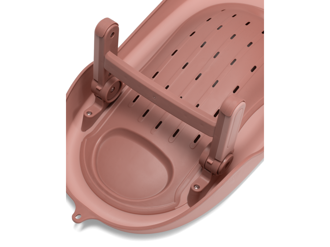 Luxury Bath Kit Warm Blush - Foldable Baby Bathtub & Stand 79354 20