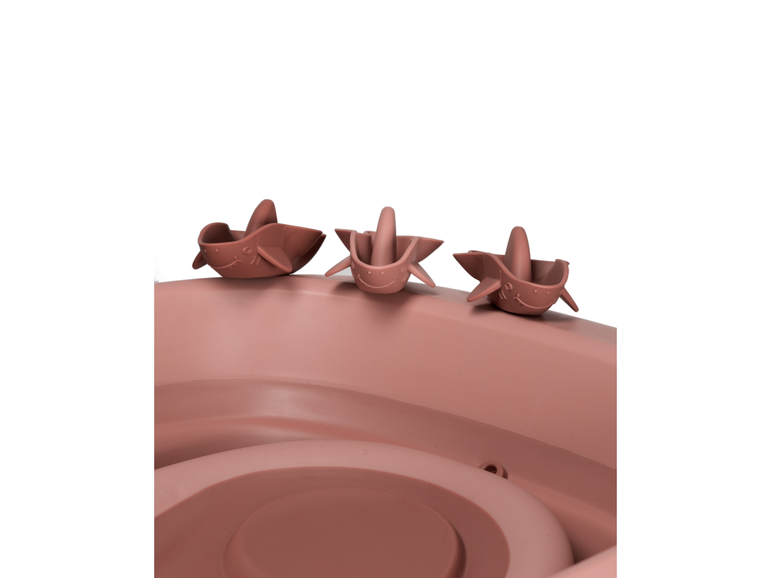 Luxury Bath Kit Warm Blush - Foldable Baby Bathtub & Stand 79354 7 Luxury Bath Kit Warm Blush - Foldable Baby Bathtub & Stand 79354 7