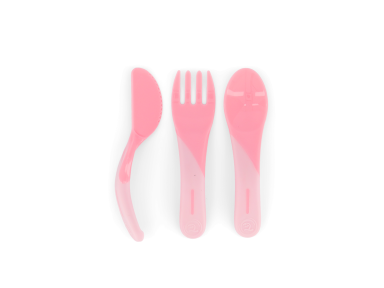 Twistshake Learn Cutlery 6+m Pastel Pink 78199 Twistshake Learn Cutlery 6+m Pastel Pink 78199