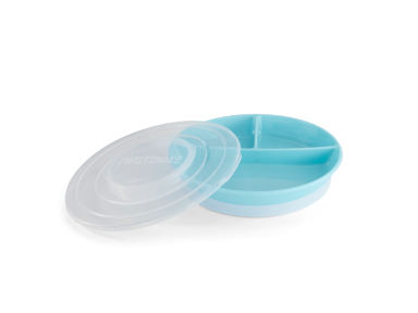 Twistshake Divided Plate 6+m Pastel Blue 78170 Twistshake Divided Plate 6+m Pastel Blue 78170