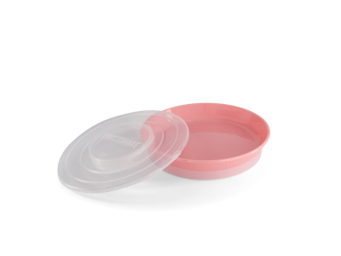 Twistshake Plate 6+m Pastel Pink 78159 Twistshake Plate 6+m Pastel Pink 78159