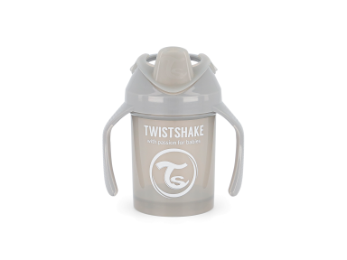 Twistshake Mini Cup 230ml 4+m Pastel Grey 78272 Twistshake Mini Cup 230ml 4+m Pastel Grey 78272